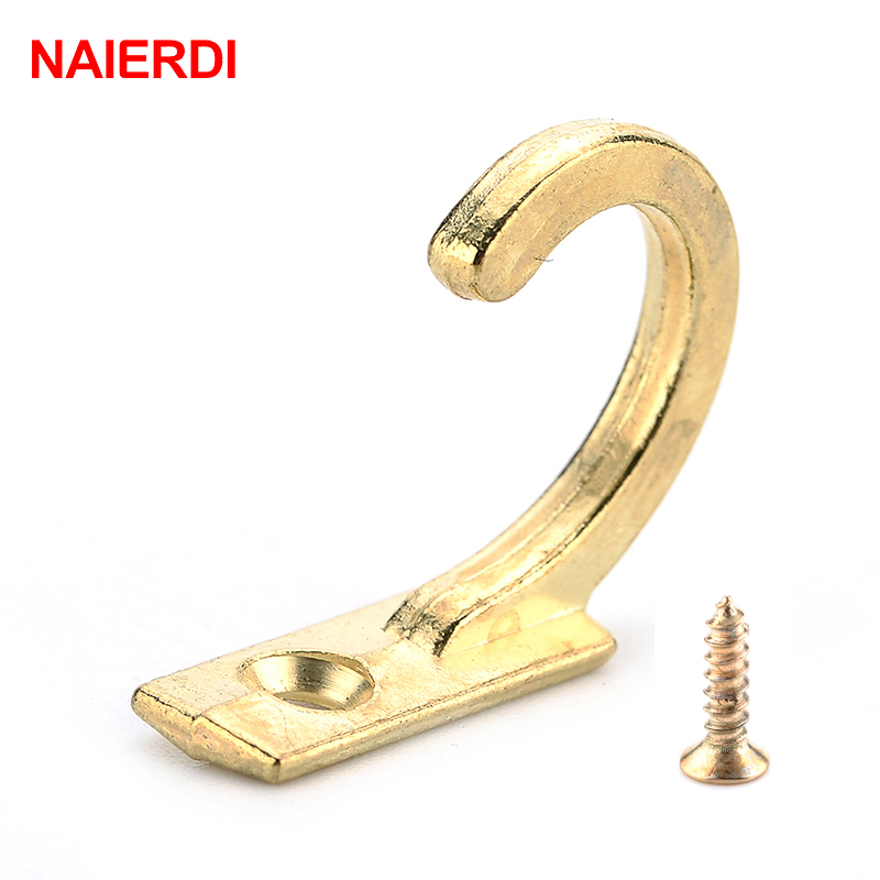 Furniture Hardware Manufacturer - NAIERDI-Pequenos Ganchos Antigos, Cabide De Parede,