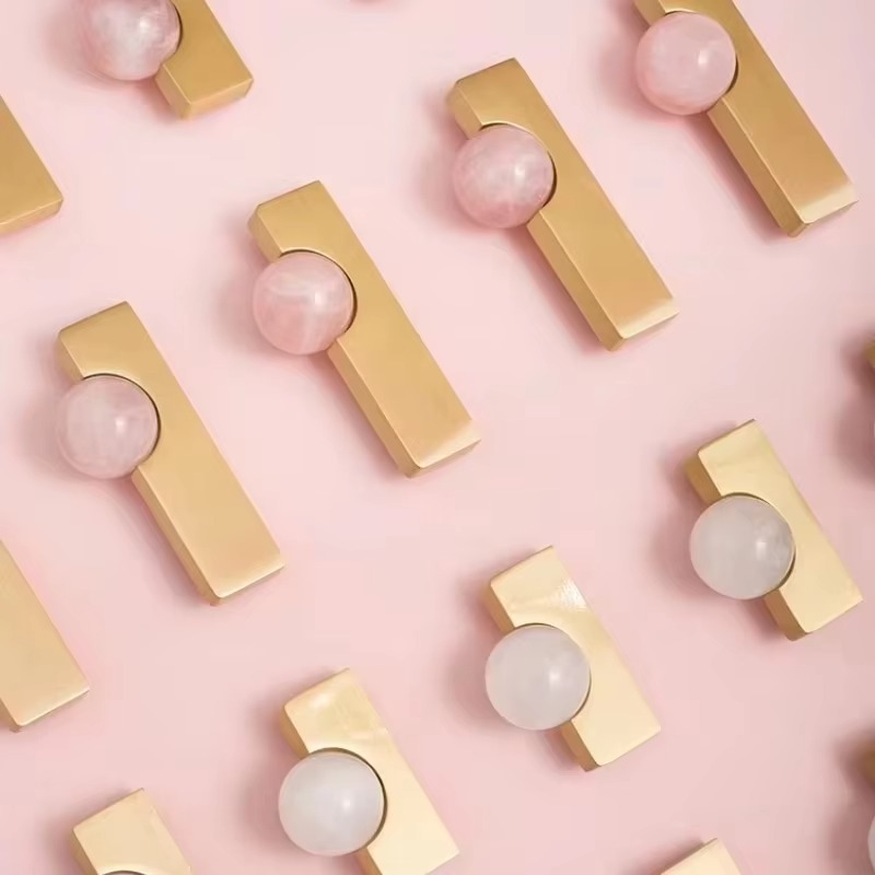 Bola de cristal branca + puxad - Furniture Hardware Drop Pulls avaliação e preço