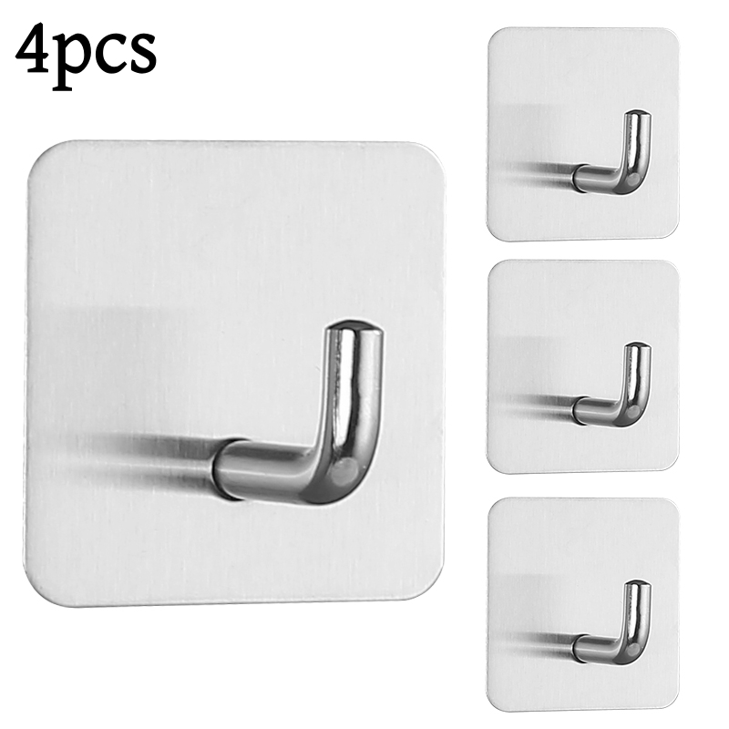2-4 pçs auto-adesivo gancho de - Furniture Hardware Fitting avaliação e preço